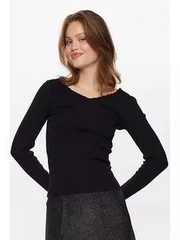 Пуловер NMPH Pullover, черный