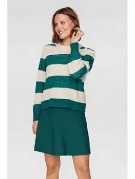 Пуловер NMPH Pullover, цвет Creme/Grn