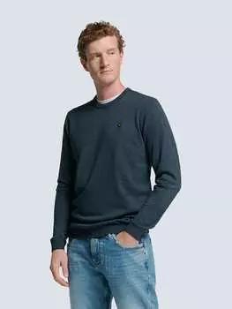 Пуловер No Excess Pullover, темно-синий