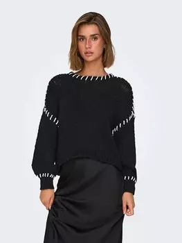 Пуловер ONLY Pullover, черный