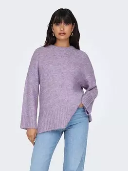 Пуловер ONLY Pullover, фиолетовый