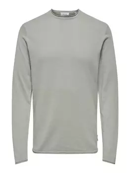 Пуловер Only&Sons Pullover 'Jimmy', серый