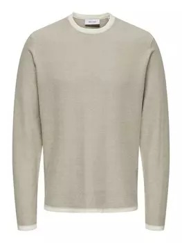 Пуловер Only&Sons Pullover 'Timmy', белый