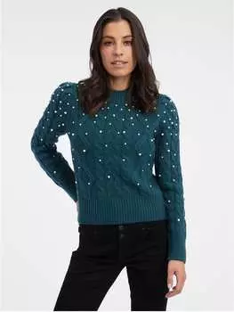 Пуловер orsay Pullover, цвет Petrol