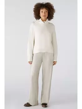 Пуловер Oui Pullover, кремовый