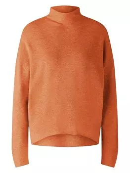 Пуловер Oui Pullover, оранжевый