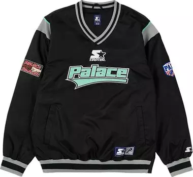 Пуловер Palace x Starter Warm Up Pullover 'Black', черный