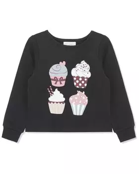 Пуловер Peek Kids Cupcakes, черный