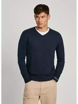 Пуловер Pepe Jeans Pullover New Andre, темно-синий