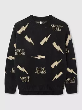 Пуловер Pepe Jeans Xena, черный