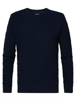 Пуловер Petrol Industries Feinstrickpullover Gurnee, синий