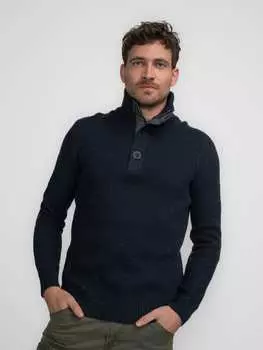 Пуловер Petrol Industries Feinstrickpullover King, синий