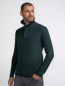 Пуловер Petrol Industries Feinstrickpullover King, зеленый
