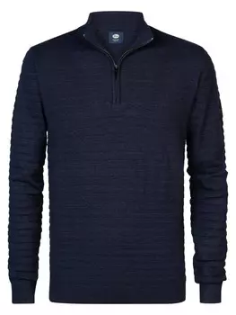 Пуловер Petrol Industries Feinstrickpullover Nome, синий