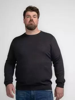 Пуловер Petrol Industries Feinstrickpullover Plus Size Quinhagak, синий