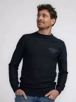 Пуловер Petrol Industries Feinstrickpullover Tok, синий