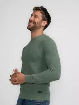 Пуловер Petrol Industries Strickpullover Eureka, зеленый