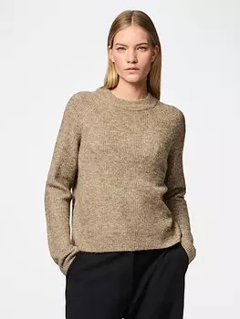 Пуловер Pieces Pullover, бежевый