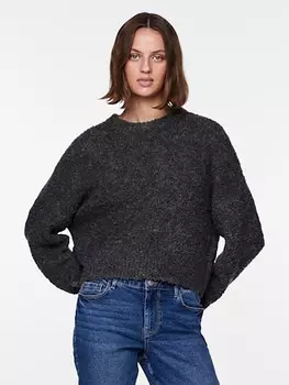 Пуловер Pieces Pullover, хаки