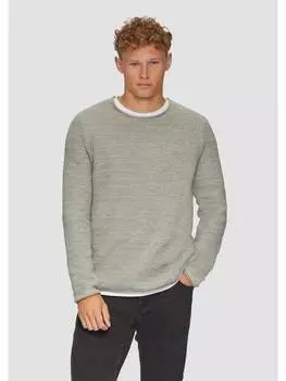 Пуловер QS Strickpullover langarm, оливковый