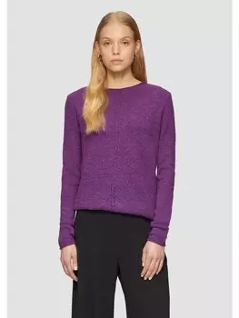 Пуловер QS Strickpullover langarm, розовый