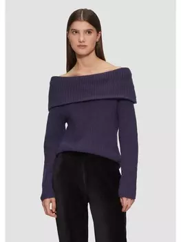 Пуловер QS Strickpullover langarm, розовый