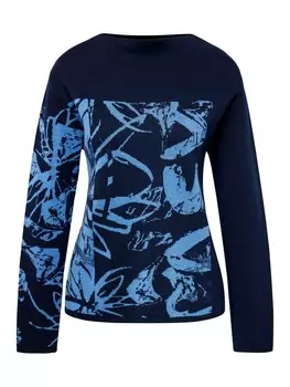 Пуловер Rabe Pullover, темно-синий