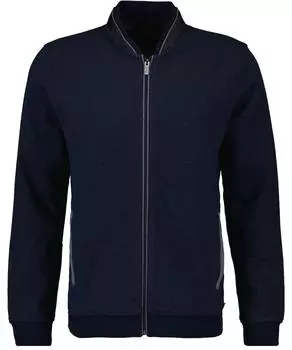 Пуловер Ragman Baseball Cardigan, синий