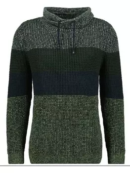 Пуловер Ragman V-Ausschnitt Pullover, зеленый