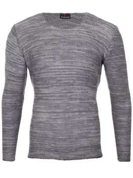 Пуловер RESLAD Strickpullover Feinstrick, антрацит