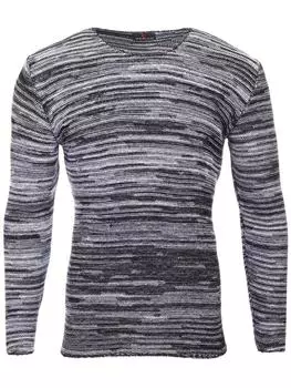 Пуловер RESLAD Strickpullover Feinstrick, черный