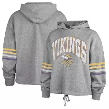 Пуловер с капюшоном 47 Minnesota Vikings, серый