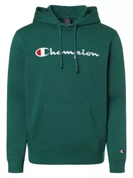 Пуловер с капюшоном Champion, зеленый