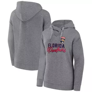 Пуловер с капюшоном Fanatics Branded Florida Panthers, серый