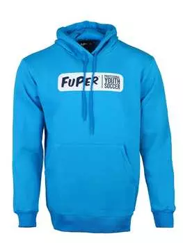Пуловер с капюшоном FuPer, синий