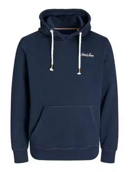 Пуловер с капюшоном Jack & Jones, синий