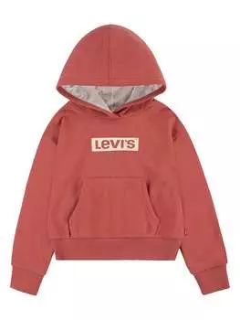 Пуловер с капюшоном Levi's, красный