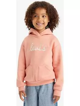 Пуловер с капюшоном Levi's, розовый