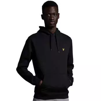 Пуловер с капюшоном Lyle & Scott, черный