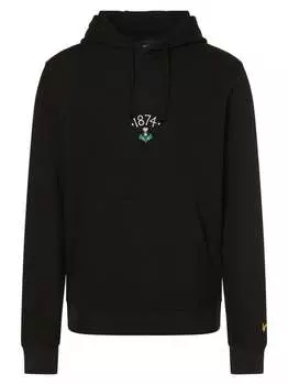 Пуловер с капюшоном Lyle & Scott, черный