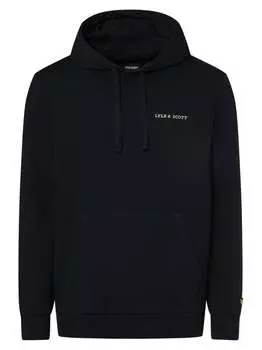 Пуловер с капюшоном Lyle & Scott, синий