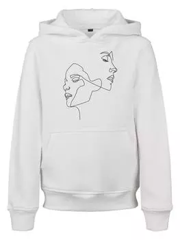 Пуловер с капюшоном Mister Tee, белый