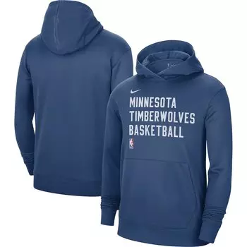 Пуловер с капюшоном Nike Minnesota Timberwolves, синий