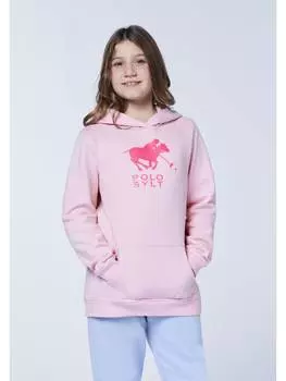 Пуловер с капюшоном Polo Sylt, розовый