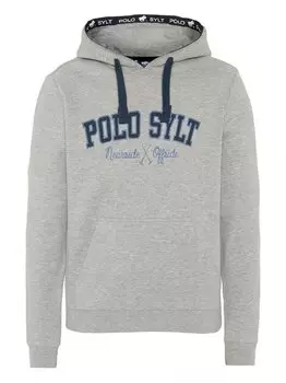 Пуловер с капюшоном Polo Sylt, серый