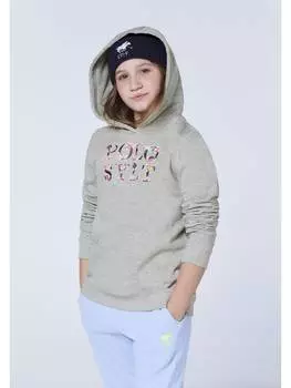 Пуловер с капюшоном Polo Sylt, серый