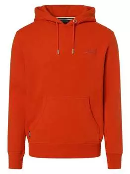 Пуловер с капюшоном Superdry, оранжевый