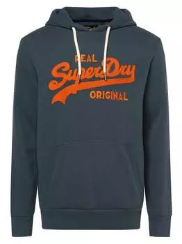 Пуловер с капюшоном Superdry, серый