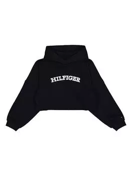 Пуловер с капюшоном Tommy Hilfiger, черный