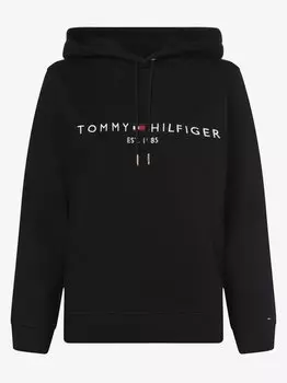 Пуловер с капюшоном Tommy Hilfiger, черный